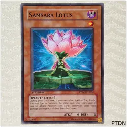 Samsara Lotus - PTDN-EN004 - Common 1st Edition Yugioh - Image 1