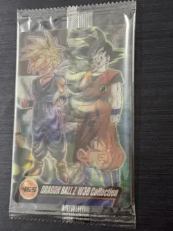 No.465 Son Goku/Son Gohan 3D Dragon Ball Wafer Card Morinaga JP Sealed - Image 2