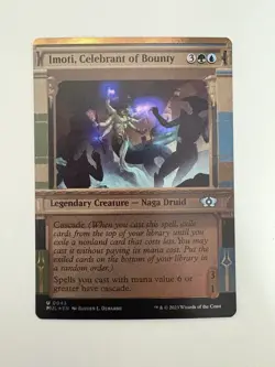 Imoti Celebrant of Bounty Foil Showcase MTG Magic the Gathering Card NM Mint MUL - Image 1
