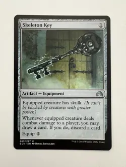 Skeleton Key MTG Magic the Gathering Card NM Near Mint SOI - Image 1