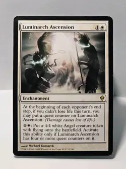 Luminarch Ascension Zendikar LP x1 MTG Magic the Gathering Card - Image 1