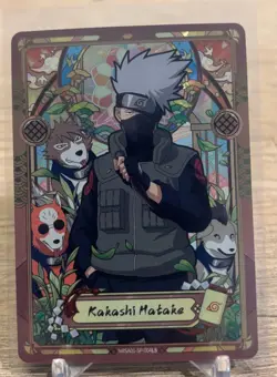 Kakashi Hatake Naruto Kayou English NRSA01-SP-004L5 Heaven Scroll Card - Image 1