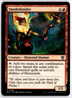 Smokebraider NM ECC Commander: Lorwyn Eclipsed MTG - Image 1