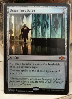 Magic: The Gathering Urza's Incubator 239 Dominaria Remastered Mythic Foil NM - Image 1