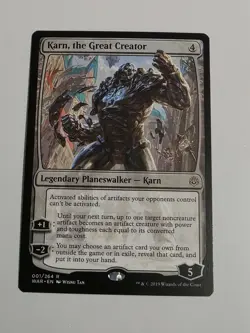 Magic the Gathering Karn, the Great Creator War of the Spark - Image 1