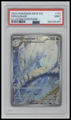 Dragonair 181/165 Pokemon 151 Illustration Rare PSA 9 Scarlet & Violet - Image 1