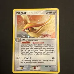 Pokemon Pidgeot Holo EX Card 10/112 FireRed LeafGreen LP - Image 1