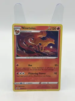 Ninetales 025/192 Regular Rebel Clash TCG Pokemon - Image 1