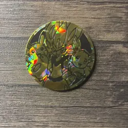 Pokemon TCG - Battle Academy - Cinderace, Pikachu, Eevee - Jumbo Flip Coin - Image 1