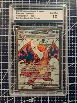 Charizard Ex SVP 056 Black Star Promo 2023 Holo Pokemon Gem Mint 10 - Image 1