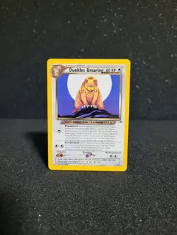 Pokemon Karte Dunkles Ursaring - 21/105 Neo Destiny Set - Image 1