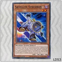 Satellite Synchron - LDS3-EN119 - Common 1st Edition Yugioh - Image 1