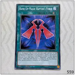 Rank-Up-Magic Raptor's Force - CORE-EN057 - Common 1st Edition Yugioh - Image 1