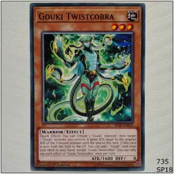 Gouki Twistcobra - SP18-EN019 - Common 1st Edition Yugioh - Image 1