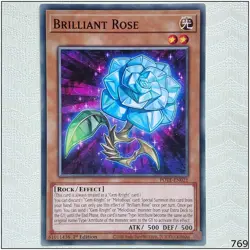 Brilliant Rose - POTE-EN021 - Common 1st Edition Yugioh - Image 1