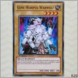 Gene-Warped Warwolf - YS11-EN004 - Common 1st Edition Yugioh - Image 1