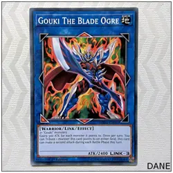 Gouki The Blade Ogre - DANE-EN043 - Common 1st Edition Yugioh - Image 1