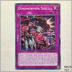 Dinomorphia Shell - BACH-EN071 - Common 1st Edition Yugioh - Image 1