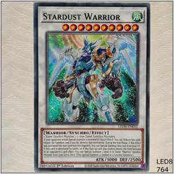 Stardust Warrior - LED8-EN052 - Common 1st Edition Yugioh - Image 1
