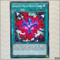 Rank-Up-Magic Quick Chaos - LED9-EN015 - Common 1st Edition Yugioh - Image 1