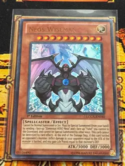 Ultra Rare Neos Wiseman LCGX-EN040 | LP (very good condition) First Edition - Image 1
