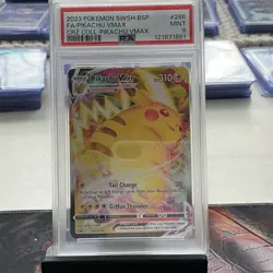 Pokemon Pikachu VMAX SWSH286 Sword & Shield Promo Holo PSA 9 2023 Card - Image 2
