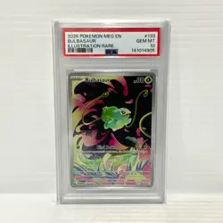PSA 10 Bulbasaur 133/132 - Mega Evolution - Graded Pokemon Card - Image 1