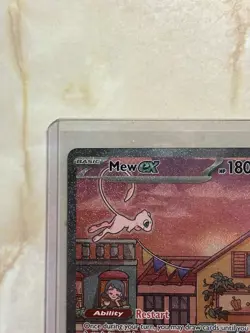 Pokemon Mew EX TCG Scarlet Violet 151 Black Star Promo Card 53 - Image 2