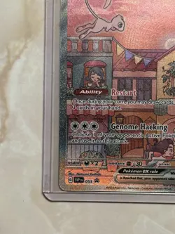 Pokemon Mew EX TCG Scarlet Violet 151 Black Star Promo Card 53 - Image 4