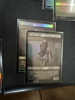 17x MTG Walking Dead Secret Lair Walker / Treasure Foil Tokens - Image 5
