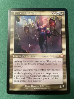 Urza, Chief Artificer (Retro Frame) - M2/36 - MTG - Commander: The Brother's War - Image 1
