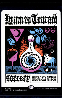 2025 MTG Magic the Gathering SLC Secret Lair Countdown Poster #8 Hymn to Tourach - Image 1