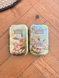 Pokemon TCG: Scarlet & Violet-Prismatic Evolutions Mini Tins x2 | Quick Dispatch - Image 1