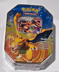 Pokemon 2009 Fall Collector's Tins: Charizard LV.X Tin, NEW FACTORY SEALED - Image 1