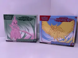Pokemon Scarlet & Violet Paradox Rift ETB Set - Iron Valiant and Roaring Moon 820650854163 - Image 1