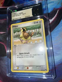 Pokemon TCG 2006 Pidgey POP Series 4 12 CGC 10 Pristine - Image 3