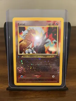 Pokemon TCG Entei Wizards Black Star Promos 34 Holo Promo LP - Image 1
