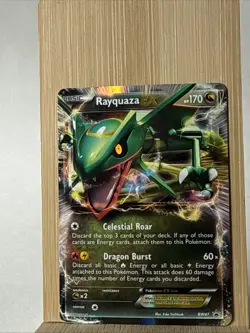 Pokemon Rayquaza EX BW47 Black Star Promo Holo - LP - Image 1