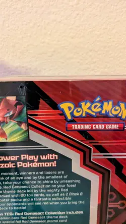 Pokemon Red Genesect Collection Theme Deck - Black & White - New Factory Sealed - Image 4