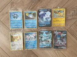 Pokemon TCG 2023 Holiday Calendar Complete Set of 8 Sealed Stamped Promos - Image 1