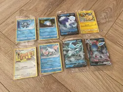 Pokemon TCG 2023 Holiday Calendar Complete Set of 8 Sealed Stamped Promos - Image 2