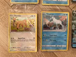 Pokemon TCG 2023 Holiday Calendar Complete Set of 8 Sealed Stamped Promos - Image 3