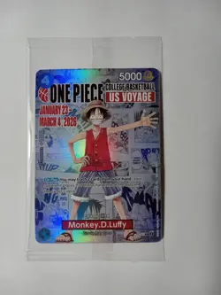One Piece Monkey D. Luffy US Voyage College Basketball Card (812) - Image 1
