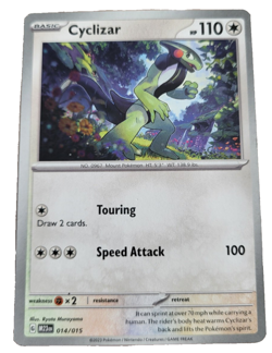 Cyclizar Pokemon Trading Card McDonald's Promo 2023 TCG M23en 014/015 (F2 - Image 1
