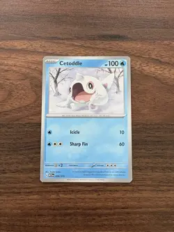 Cetoddle Pokemon Card McDonald's Promo 2023 TCG M23en 004/015 NM - Image 1