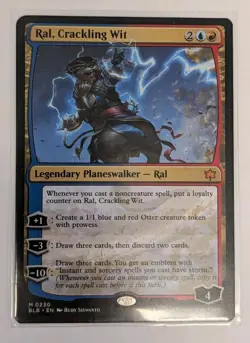 Ral, Crackling Wit Bloomburrow - MTG MYTHIC - Image 1