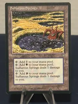 MTG - Magic The Gathering - Sulfurous Springs - Ice Age - NP/NM! - Image 1