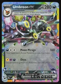 Umbreon ex - 060/131 - Double Rare - Prismatic Evolutions - Pokemon Card - Image 1