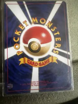 1996 japenese mewtwo rocket monster pokemon card - Image 2