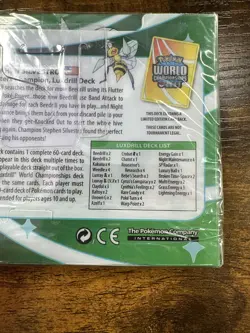 Pokemon 2009 World Championships Deck Luxdrill Beedrill Stephen Silvestro Signed - Image 4